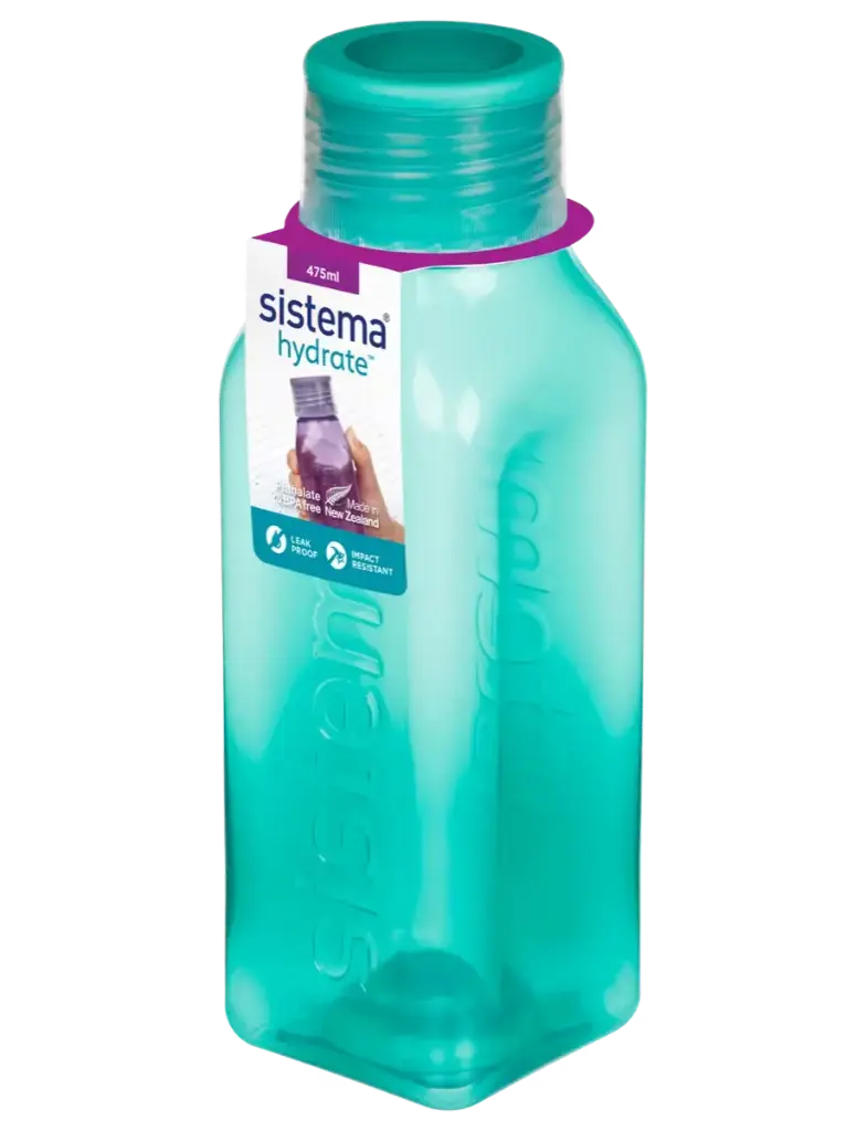 SISTEMA 475ml Square Bottle 