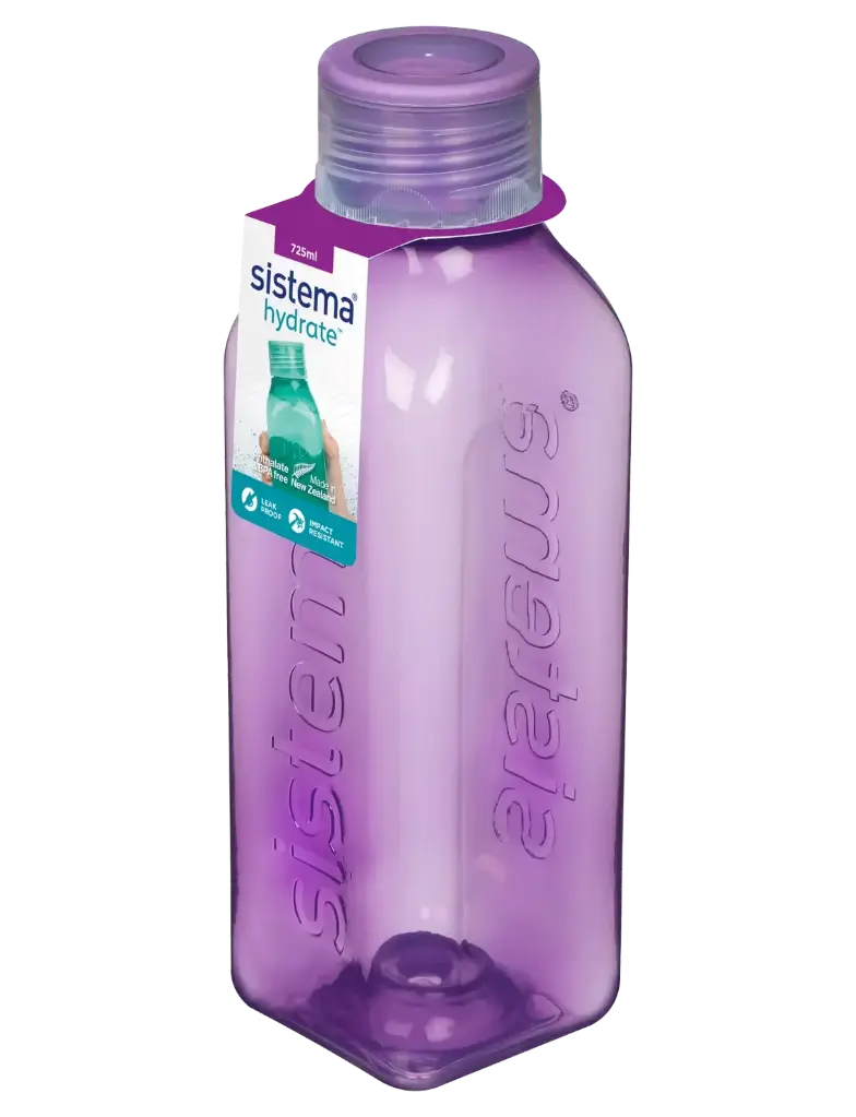 SISTEMA 725ml Square Bottle 