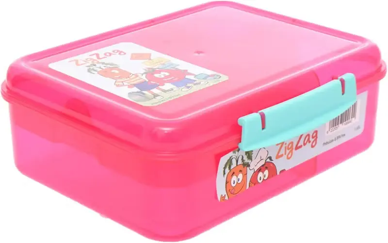 ZigZag Fuchsia LUNCH BOX 1.65 Liters