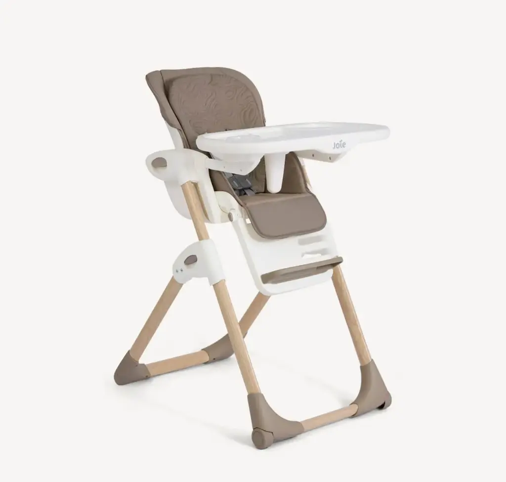 joie Mimzy Recline Highchair Strata Acorn Wood