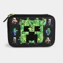 MINECRAFT Smiggle Hardtop 1-Zip Printed Pencil Case 2221