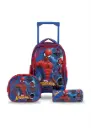 SPIDERMAN 3-in-1 Trolley Backpack Set (14) 0641