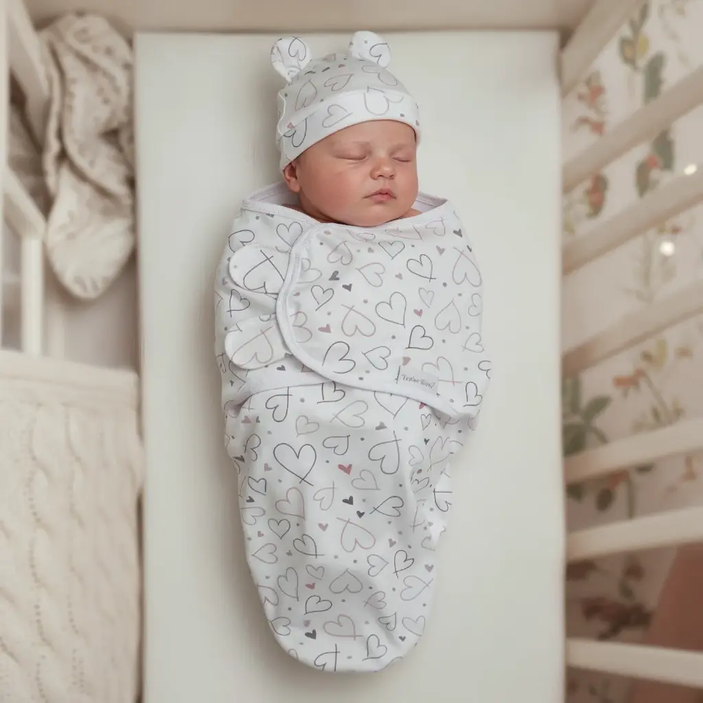 Tender nest baby swaddle shower (shaps)