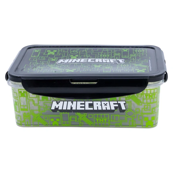 MINECRAFT STOR YOUNG ADULT RECTANGULAR FOOD CONTAINER 1190 ML 31382