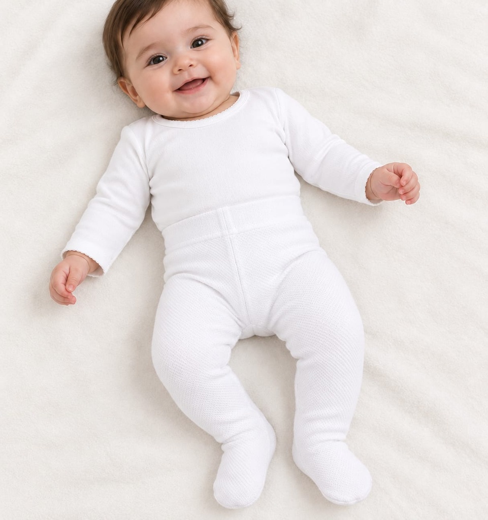 Girls Thermal Tights (Kitty Baby)