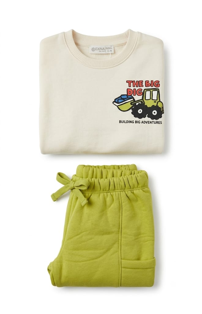 Boys' cotton outfit 5132