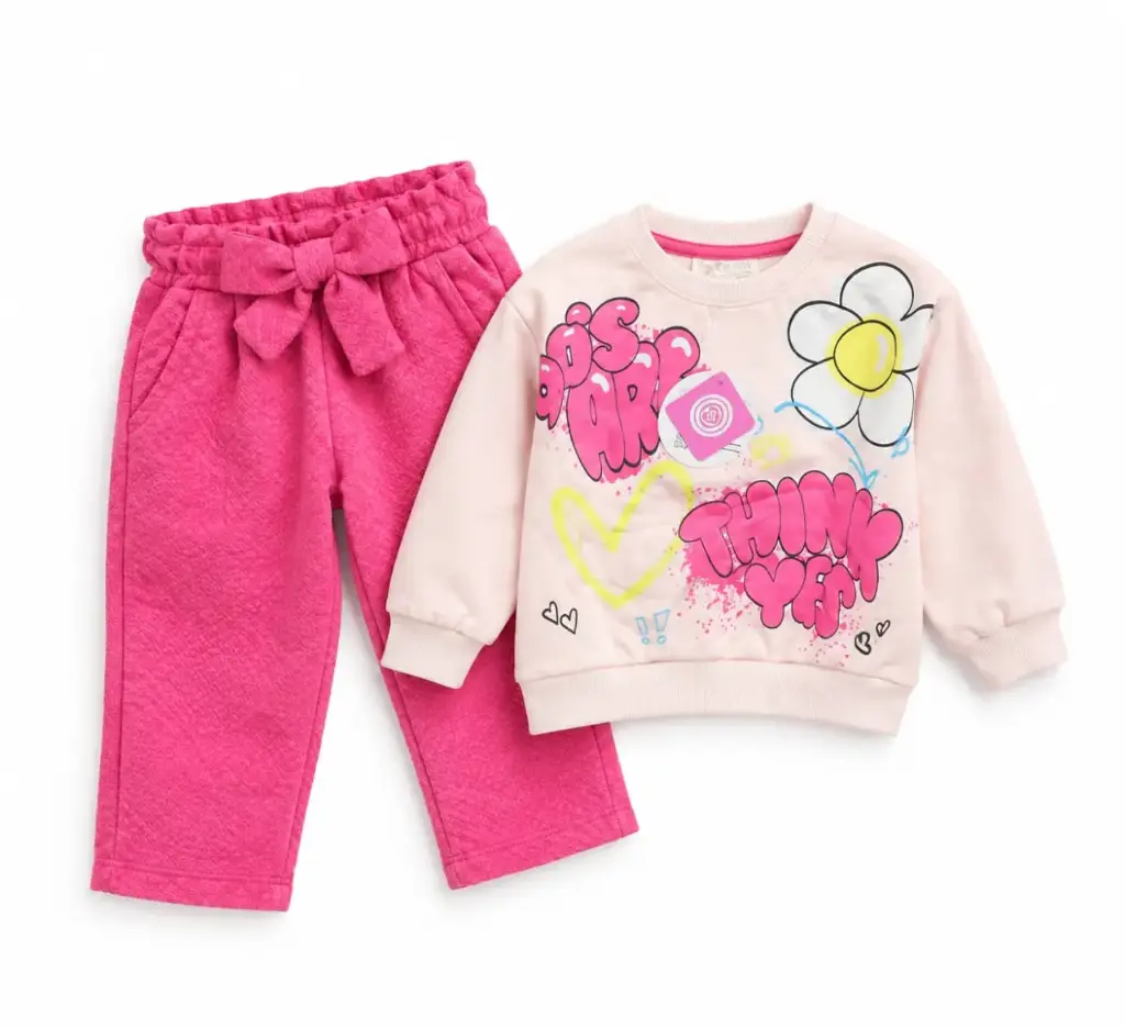 Girls' cotton outfit 6110