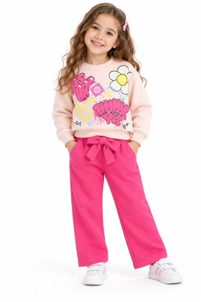 Girls' cotton outfit 6110
