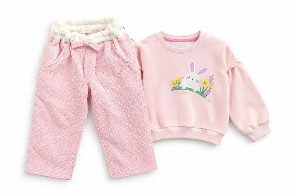 Girls' cotton outfit 6143