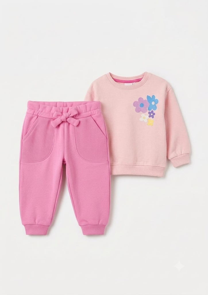 Girls' cotton outfit 4119