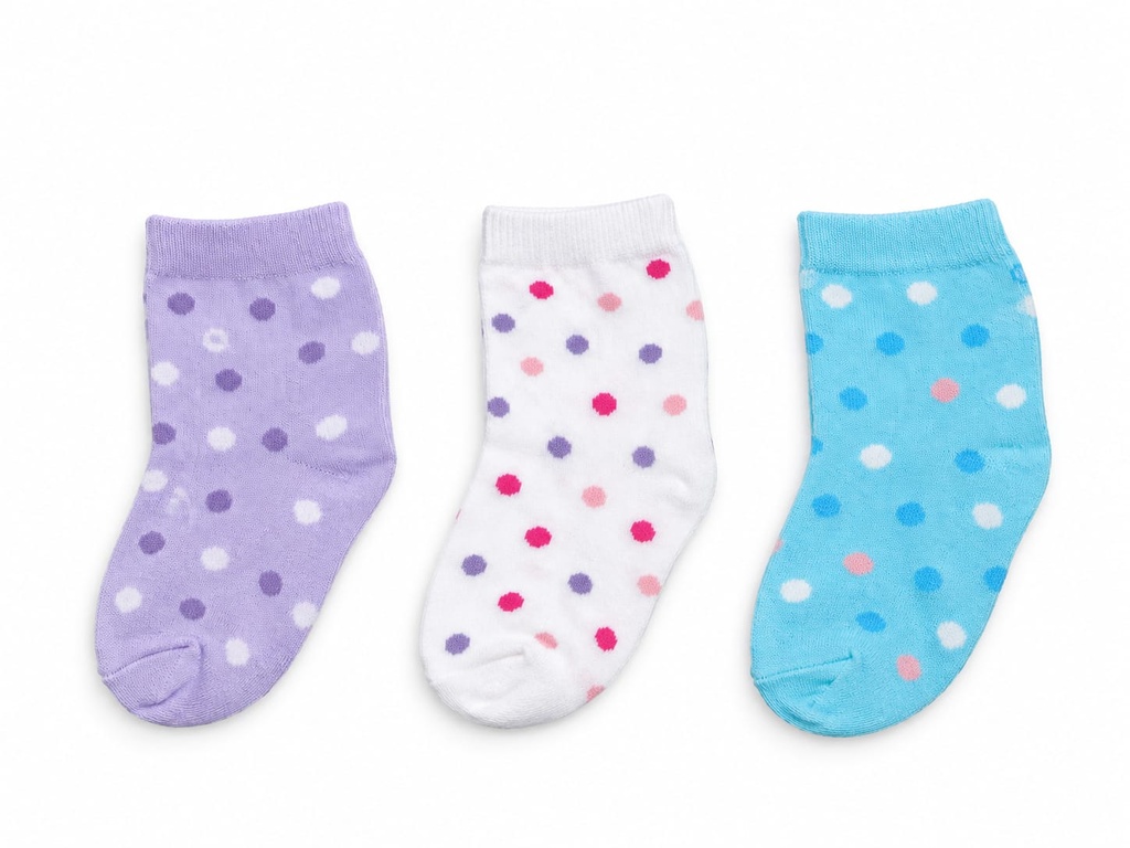 Girls dotted Ankle Socks (Kitty)