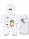 Embroidered Bear 3-piece winter  101