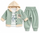  Dinosaur 3-Piece Pajama Set 352