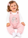  Elephant Dungaree Set with Flower 351