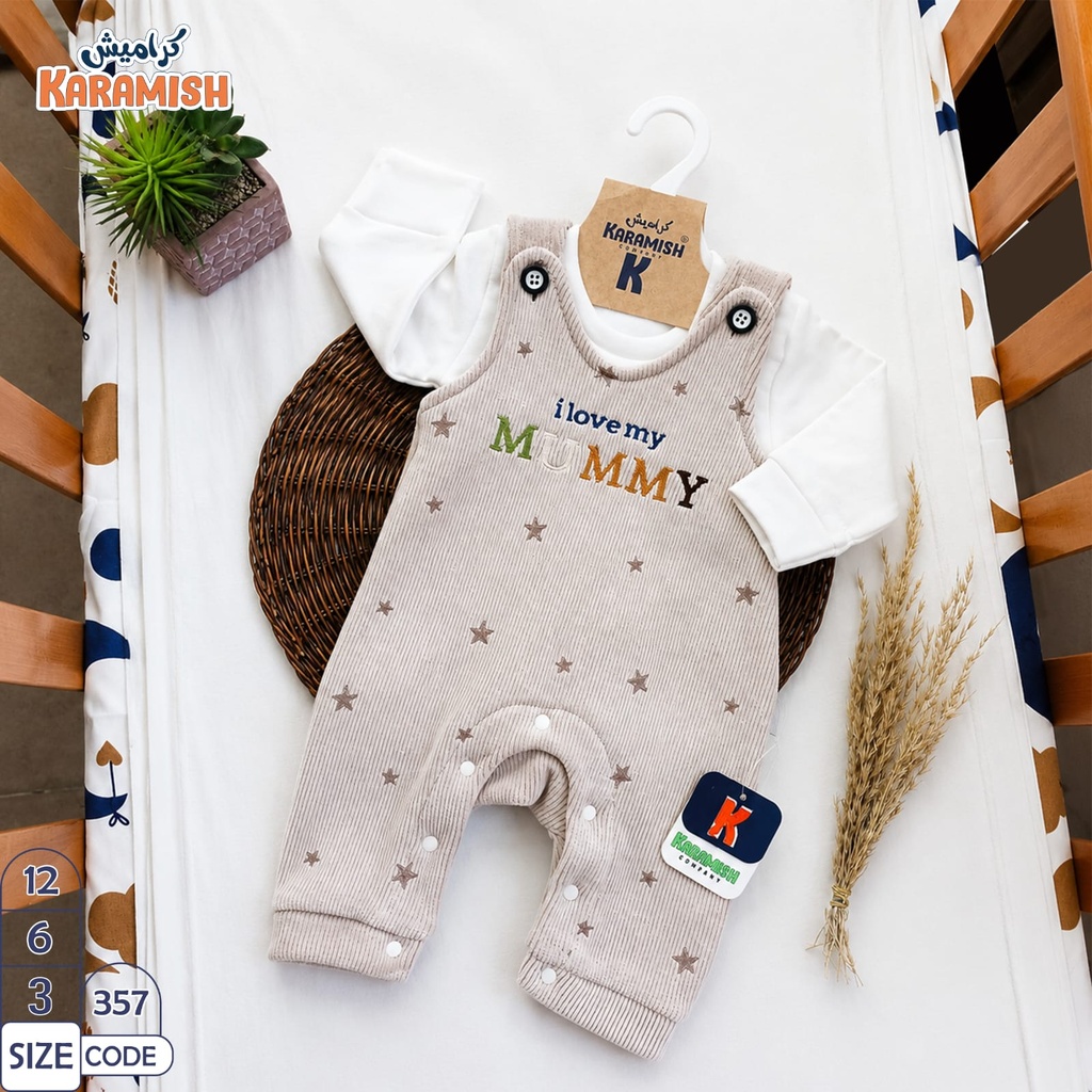 MUMMY 2-Piece Dungaree Set 357
