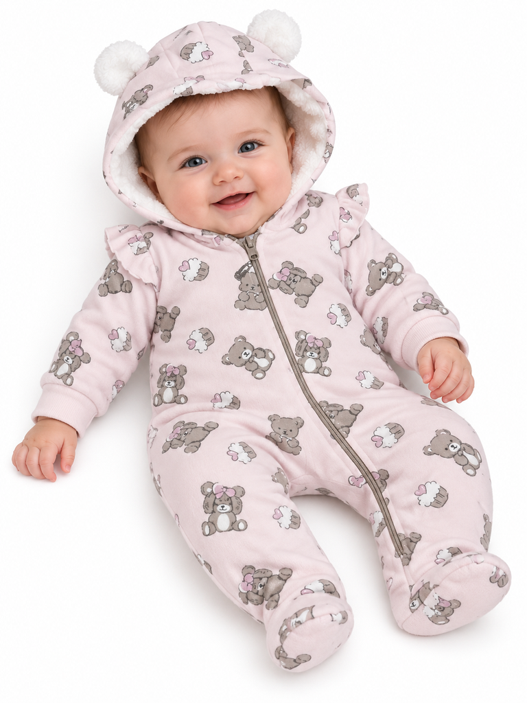 Full Moon sleepsuit fur quite bear 150007