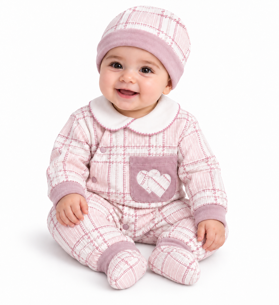 Full Moon sleepsuit 4pcs set velour lovely 150015