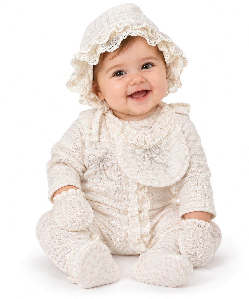 Full Moon sleepsuit 4pcs set flower 150014