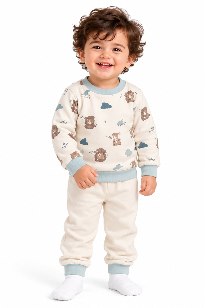 Full Moon pyjama 2pcs velour lion 17585