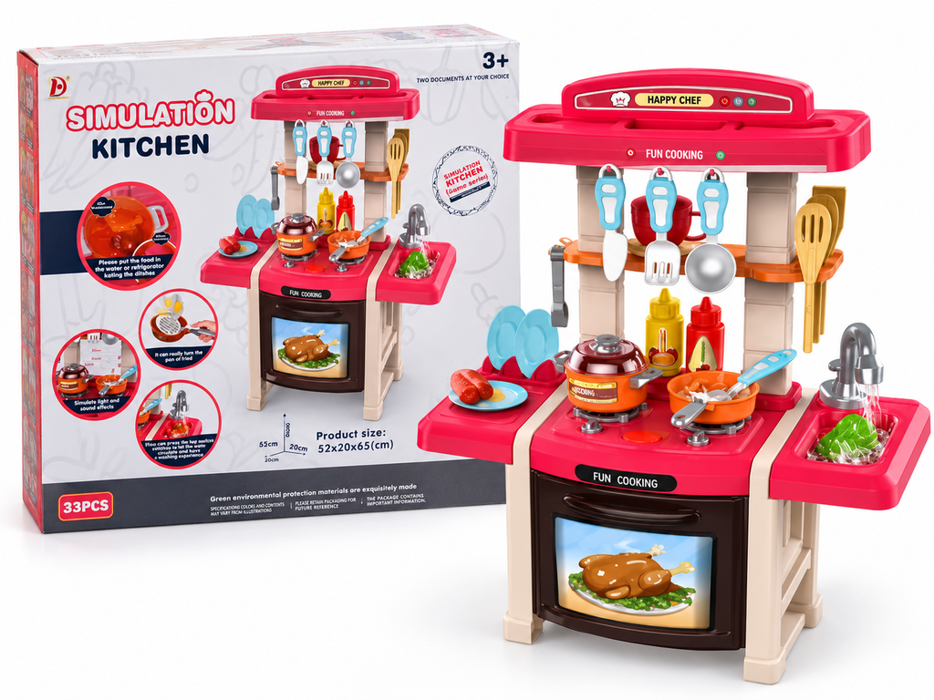Simulation Kitchen 33pcs mjl-715