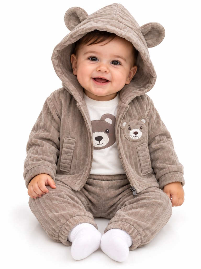 Full Moon pyjama 3pcs set velour travel 17590