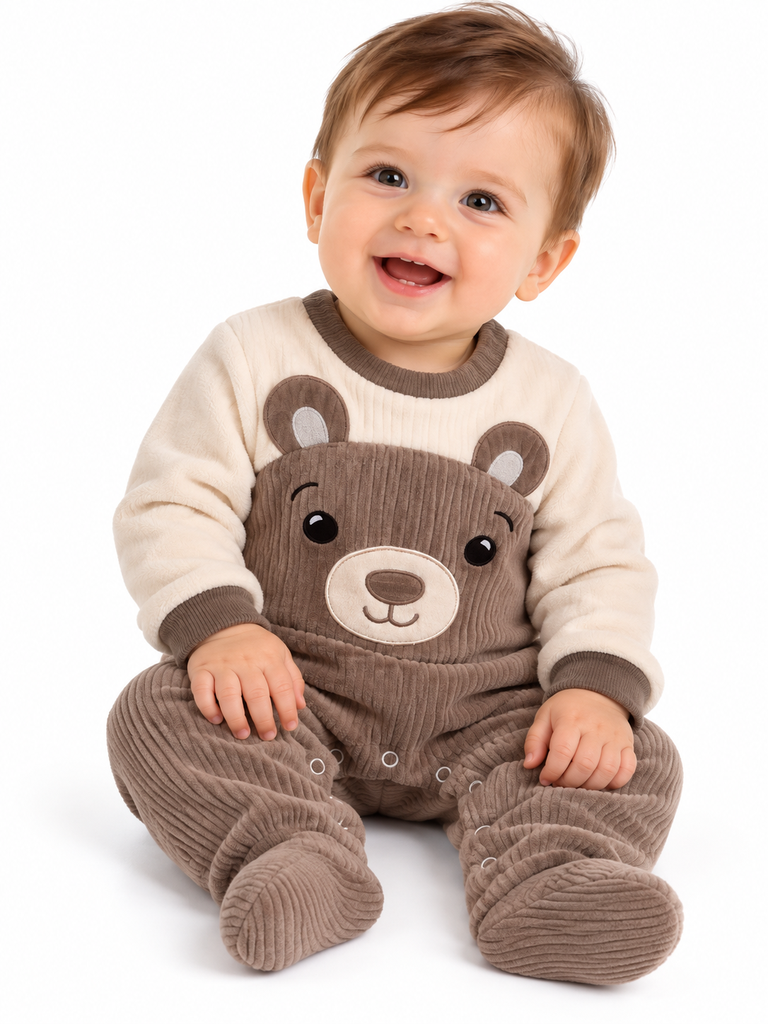 Full Moon sleepsuit velour travel 150017