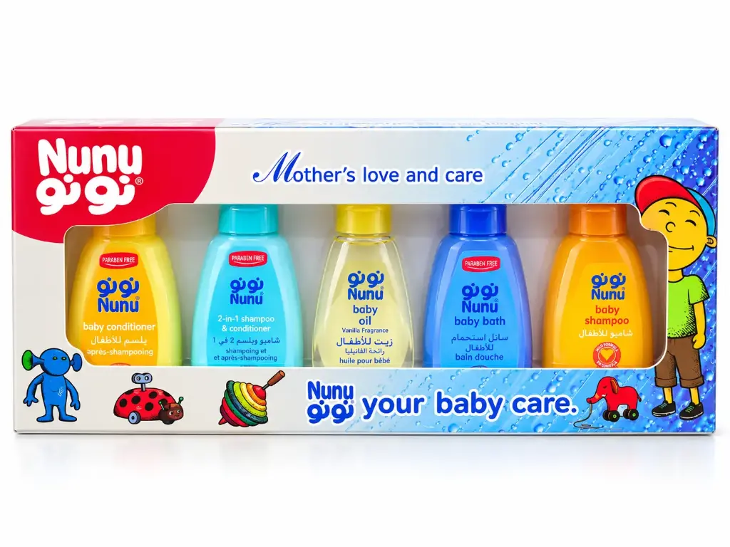 Nunu travel pack 5Pcs*50ml
