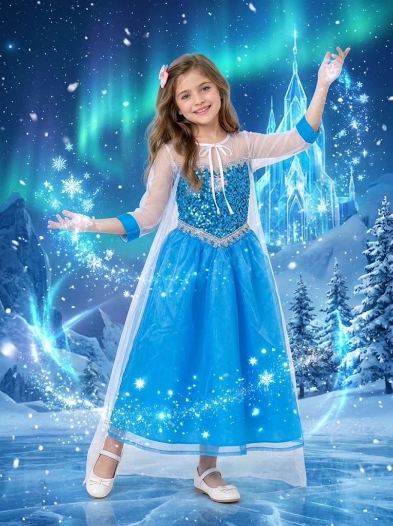 Elsa Costume 3D 1061/62/63