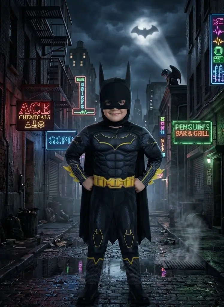 Batman Costume 3D 1007/8/9