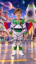 Buzz Lightyear Costume 3D 1025/26/27