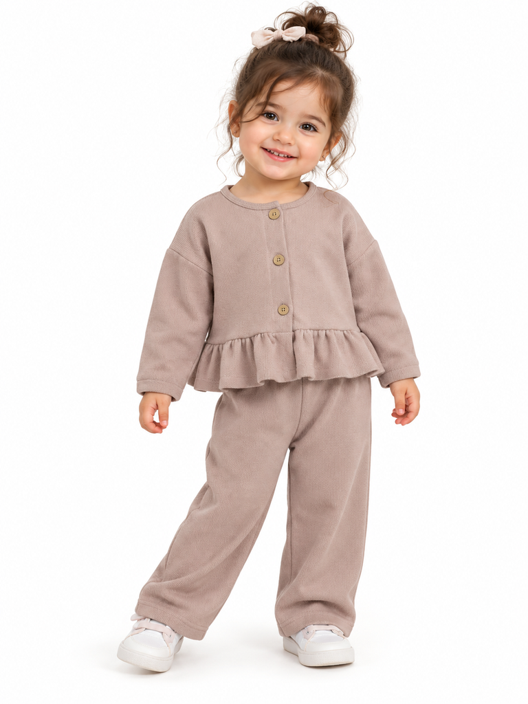 baby club gilrs set ruffles-W/40/002 
