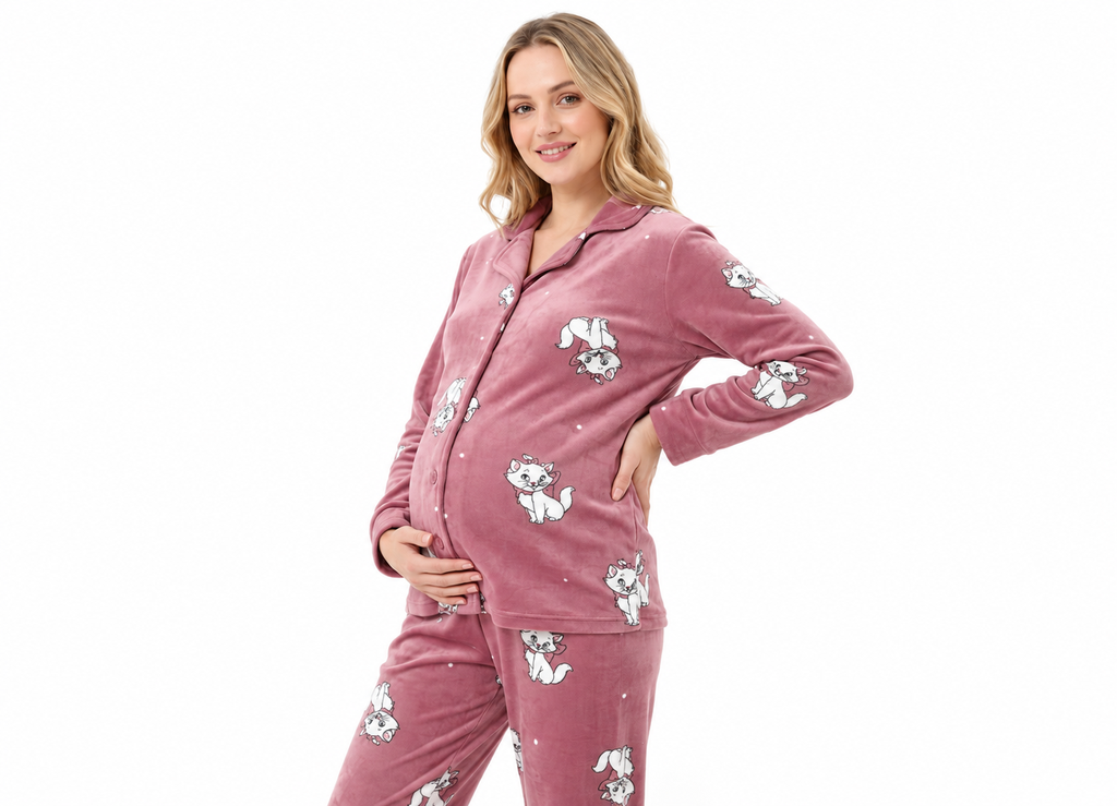 caramel Maternity pyjama cat  5475