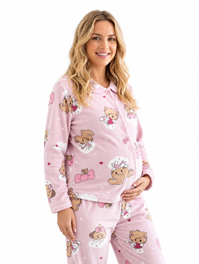 caramel Maternity pyjama latte  5457