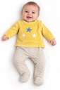 Bumber- PYJAMA OFF WHITE STAR -41082