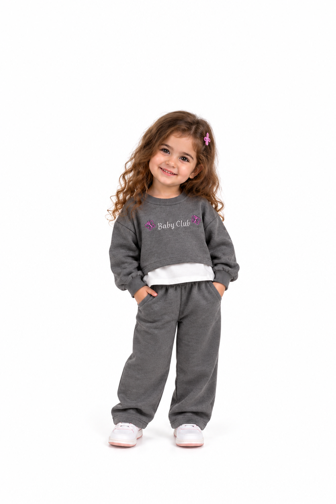 baby club gilrs set butterfly-BC M/40/003 