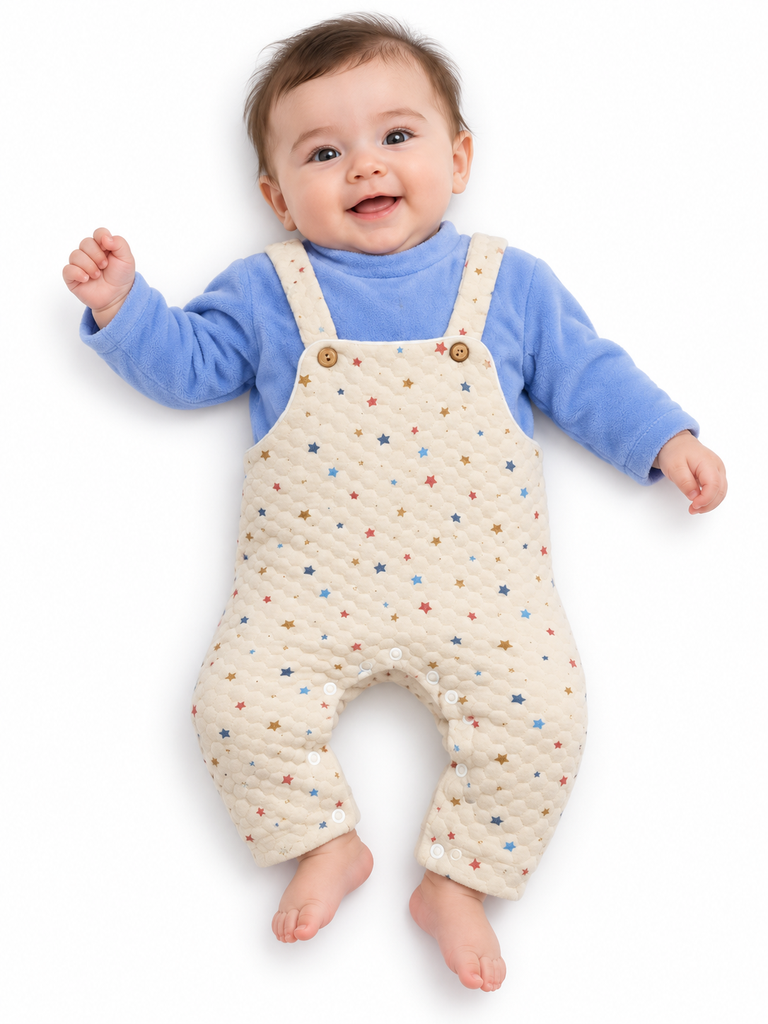 Bumber sleepsuit star with blouse 31835 