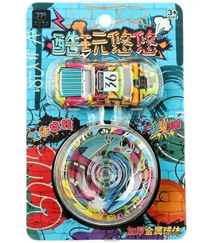 A34-561 779-057 Metal Yoyo with Car for Kids 6976243730360
