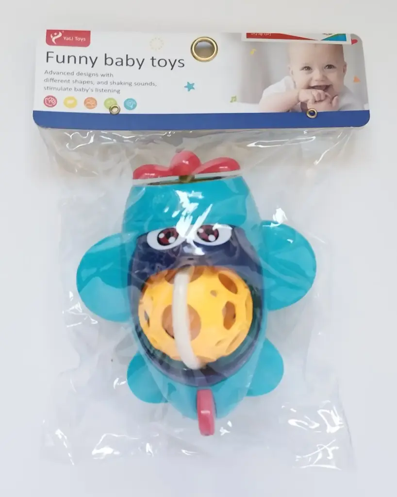 A34-794 2821 Rattle Air pump in a cardboard bag