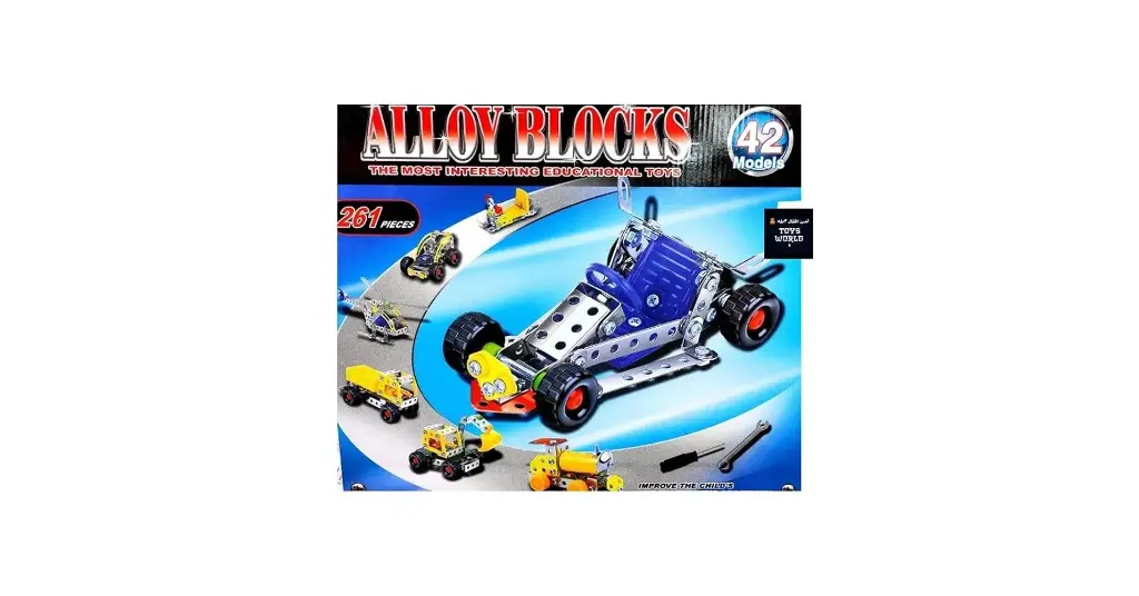 ALLOY BLOCKES 241pieces A34-847 592-25 