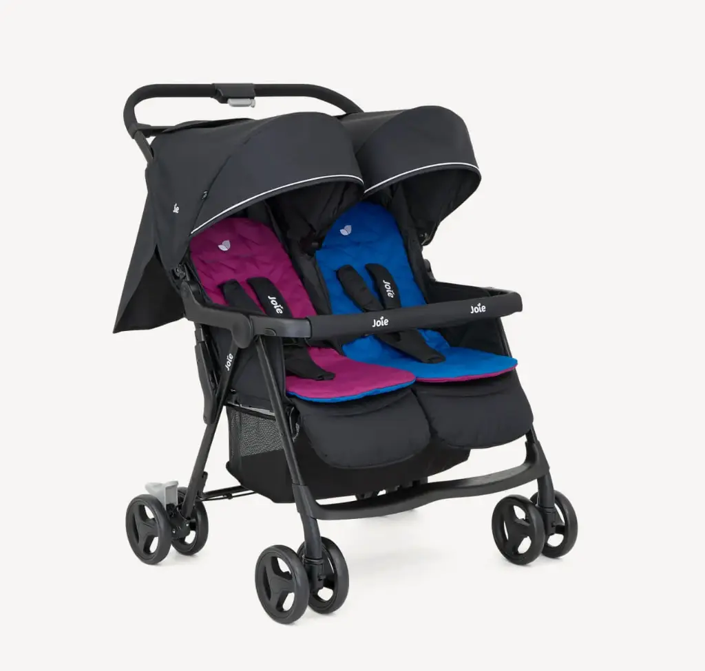  Joie aire twin lightweight double stroller