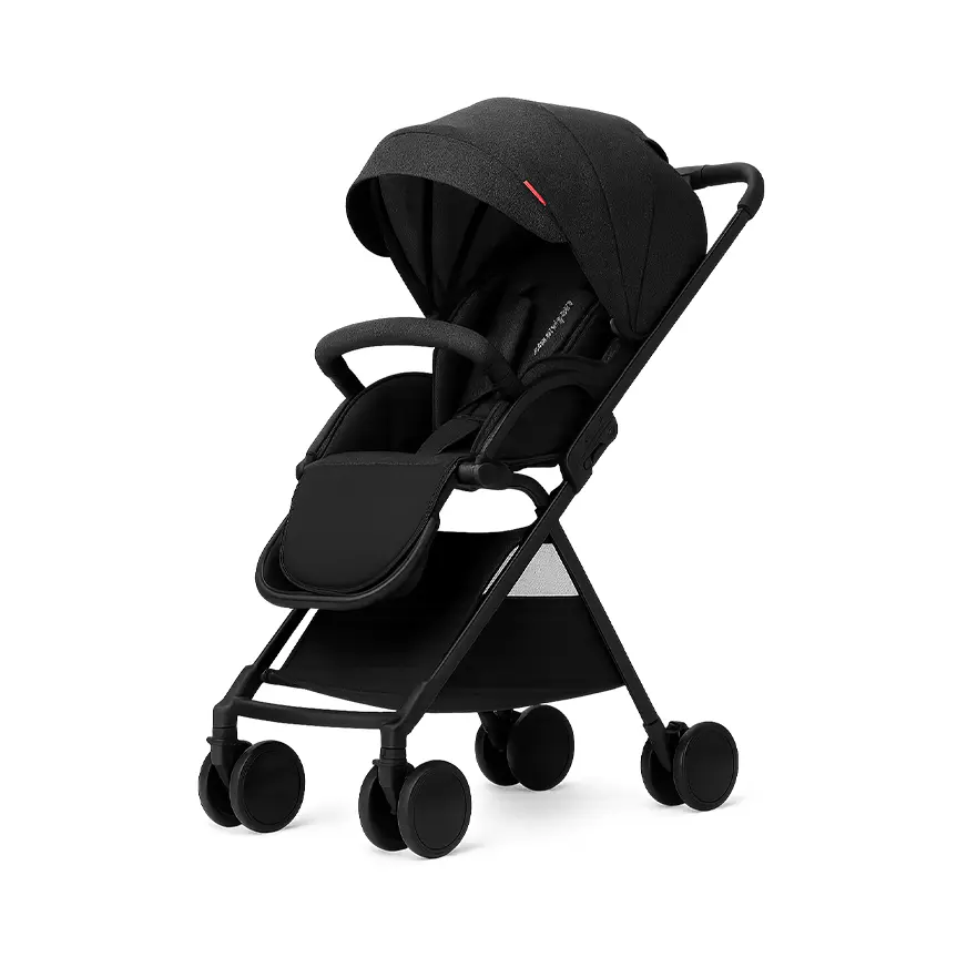 A8_1 Baby Stroller with Swivel Handle and Protective Canopy