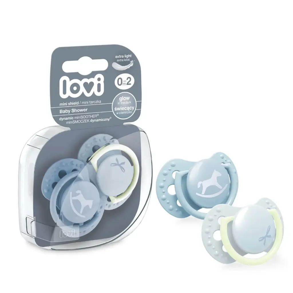 LOVI Silicone Dynamic Soother 0-2m 2pcs 22/900