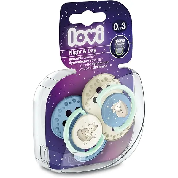 LOVI Silicone Dynamic Soother 0-3m 2pcs 22/913