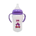 SAFARI Wide neck feeding bottle with handle 270ml S460