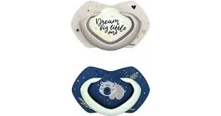 Canpol babies Silicone Symmetrical Glowing Soother 0-6m SLEEPY KOALA 2pcs 22/658