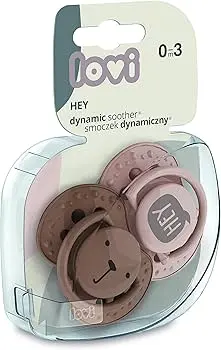 Lovi Silicone dynamic soother 0-3m 2pcs 22/885 