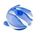 True Feeding bowl with fork & spoon 2040  