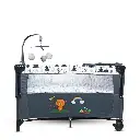 Burbay DM201 Travel Cot Bed Foldable Multi-Function with Changing Table