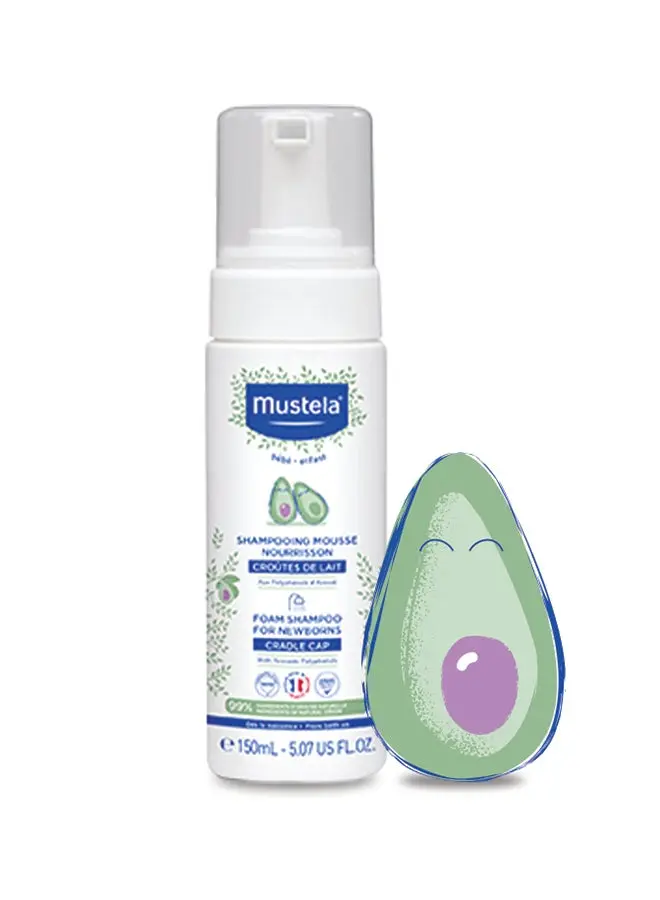 mustela foam shampo150 ml