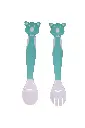 SAFARI Flexible plastic spoon & fork s720 